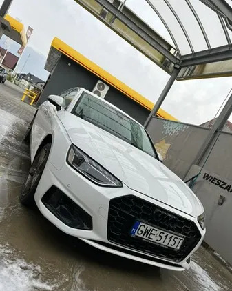 samochody osobowe Audi A4 cena 142000 przebieg: 28000, rok produkcji 2021 z Wejherowo